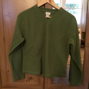 Alps Vintage Green Long Sleeve Fleece (L)